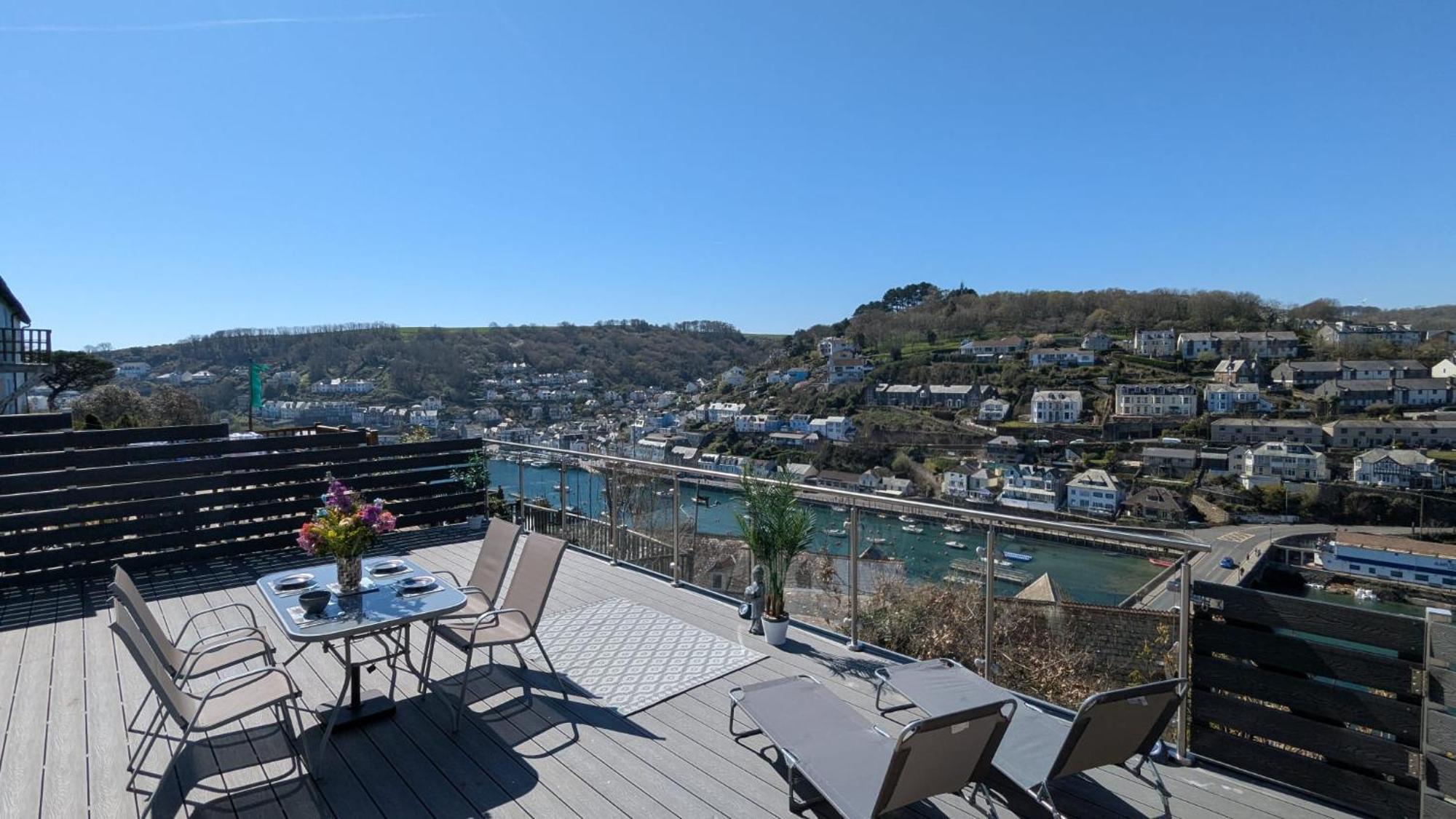 The Hillocks, Looe - Two Bedroom House With Fabulous Views Of Looe Town And Harbour Esterno foto